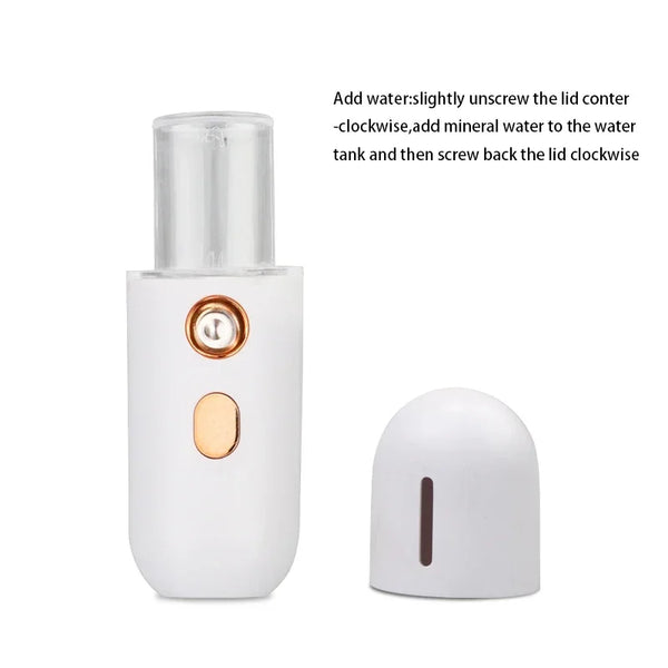Mini Nano Mist Facial Steamer